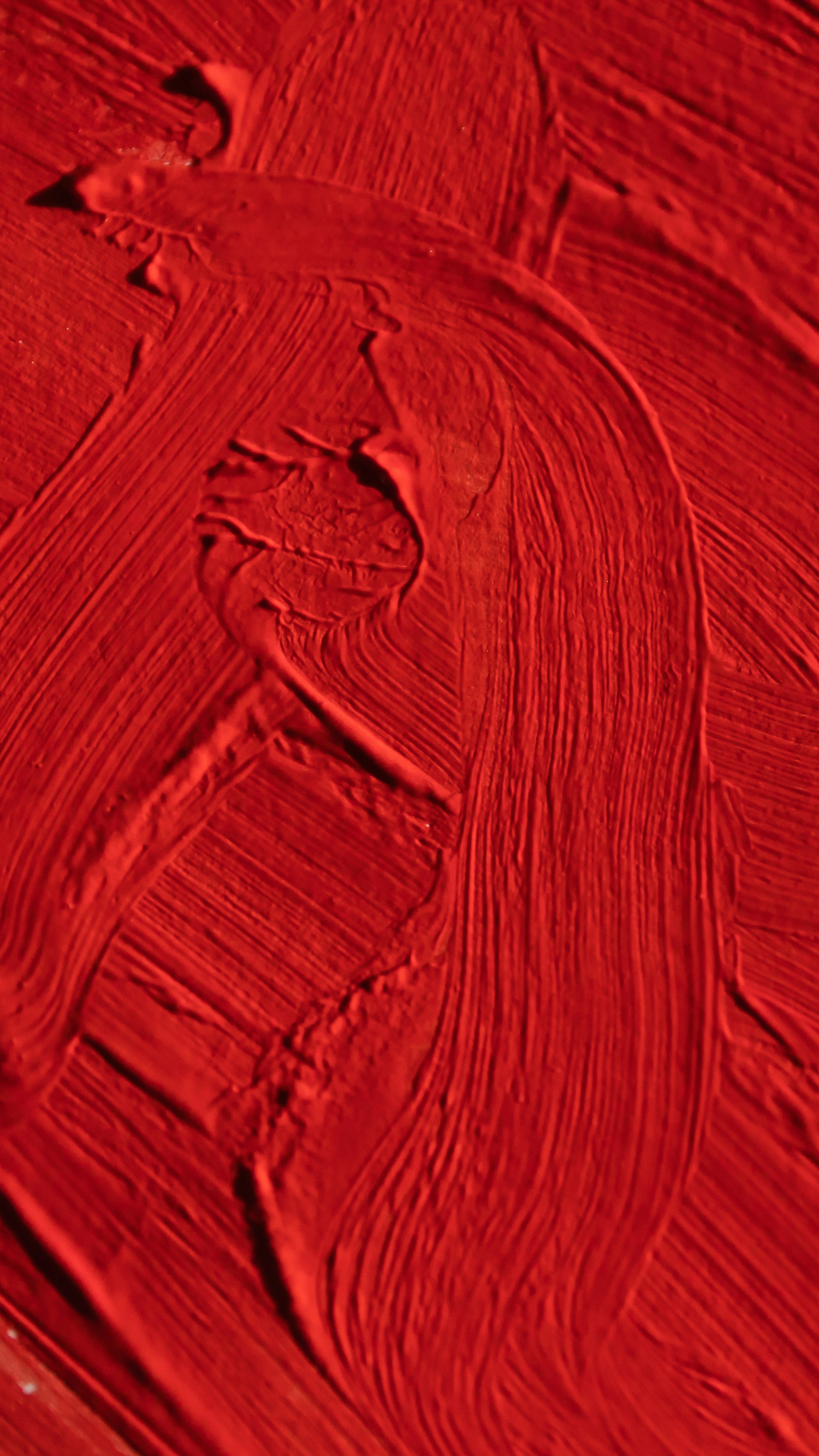 Red paint texture for art installation service