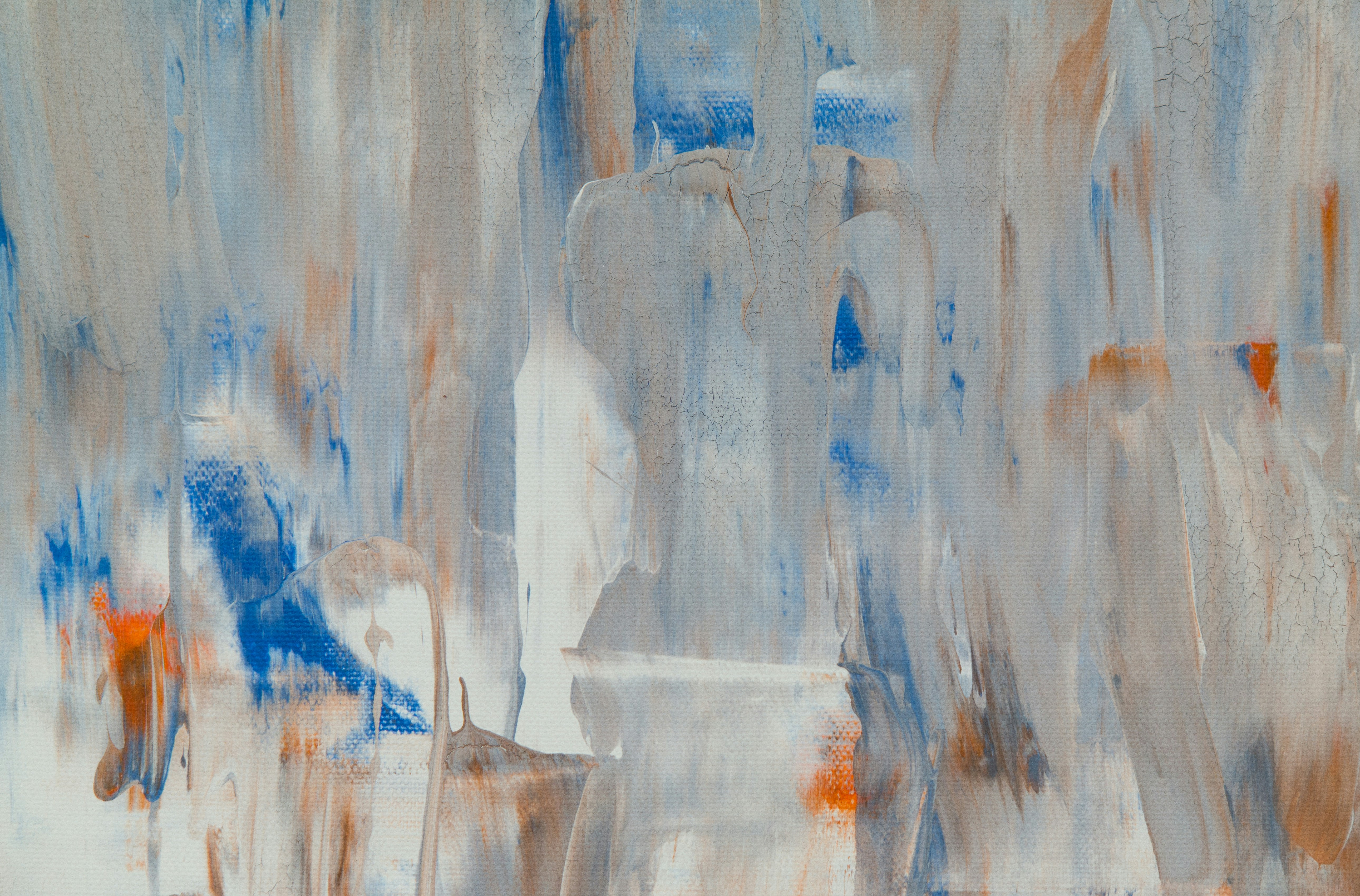 Soft abstract paint texture for collection delivery service